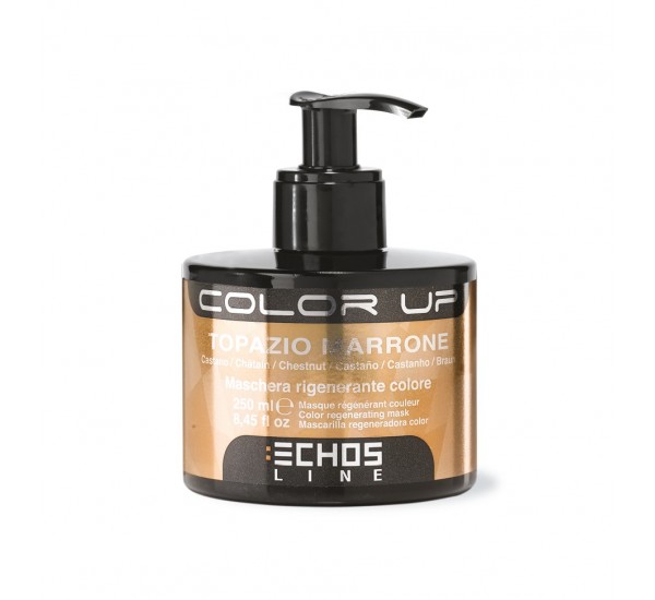 ECHOSLINE COLOR UP CHESTNUT  РЕГЕНЕРИРАЩА ЦВЕТНА МАСКА - ЛЕШНИК 250мл