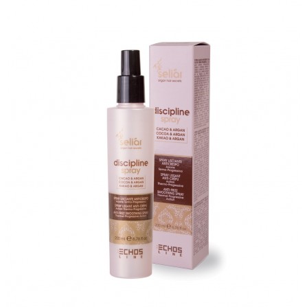 ECHOSLINE SELIAR DISCIPLINE SPRAY  ДИСЦИПЛИНИРАЩ СПРЕЙ  С КАКАО И АРГАНОВО МАСЛО 200МЛ