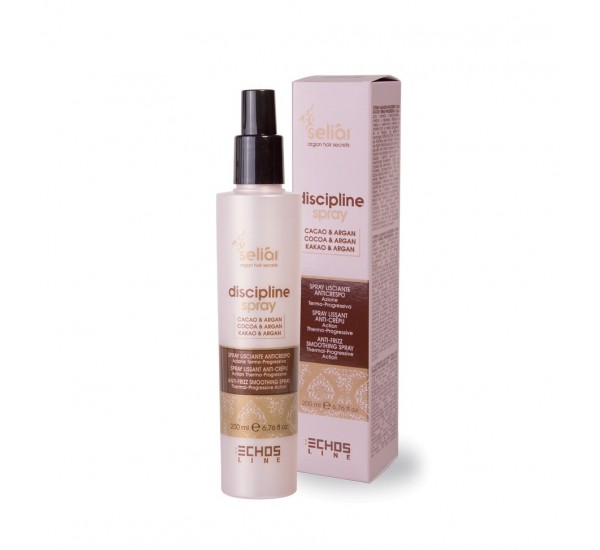 ECHOSLINE SELIAR DISCIPLINE SPRAY  ДИСЦИПЛИНИРАЩ СПРЕЙ  С КАКАО И АРГАНОВО МАСЛО 200МЛ