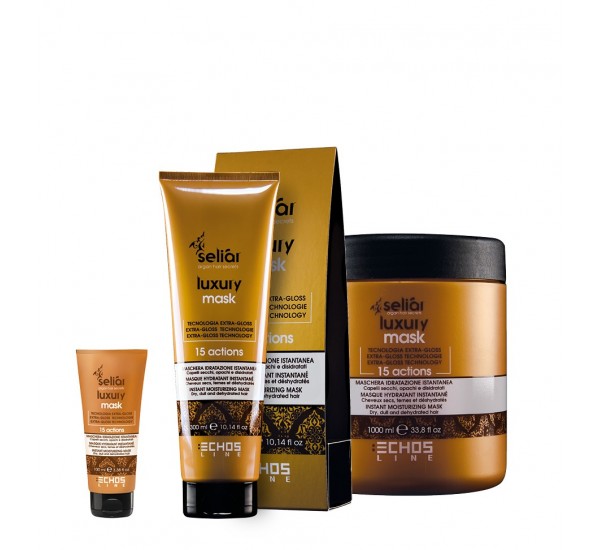 ECHOSLINE SELIAR LUXURY MASK ЛУКСОЗНА МАСКА   С АРГАН И КОЛАГЕН 300МЛ