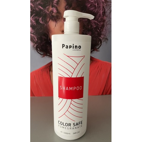 PAPINO COSMETICS Shampoo Color Safe Pomegranate Шaмпоан за боядисана ...