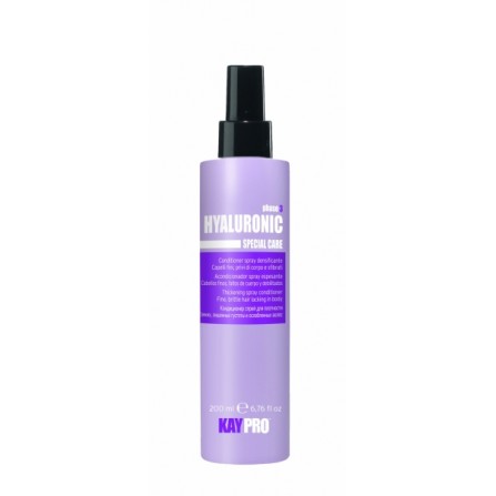 УПЛЪТНЯВАЩ СПРЕЙ-БАЛСАМ С ХИАЛУРОНОВА КИСЕЛИНА KAYPRO HYALURONIC CONDITIONER SPRAY 200ml