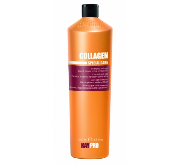 Антиейдж шампоан с колаген за тънка и слаба коса  KAYPRO Collagen Shampoo 1000ml	