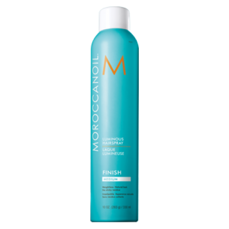 Moroccanoil LUMINOUS HAIRSPRAY MEDIUM For all hair types Лак за блясък на косата със средна фиксация 330ml