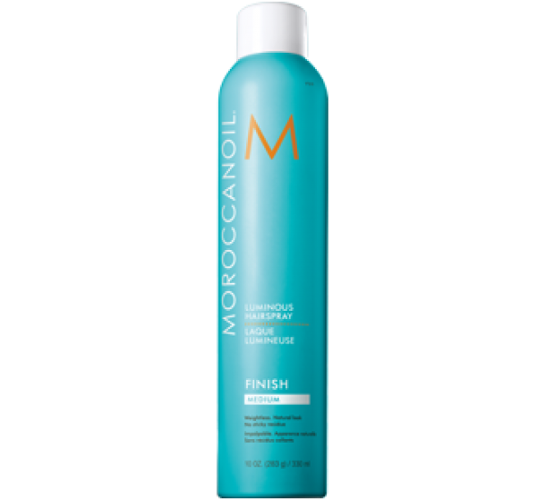 Moroccanoil LUMINOUS HAIRSPRAY MEDIUM For all hair types Лак за блясък на косата със средна фиксация 330ml