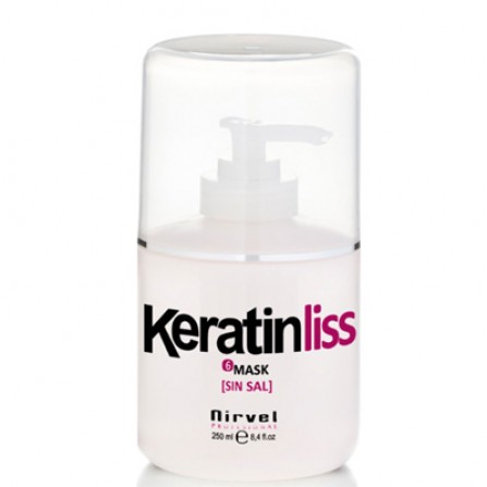 NIRVEL KERATIN-LISS MASK Кератинова маска за коса 250ml